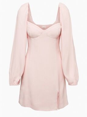 Aritzia Wilfred Novella Pink Dress